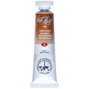 צבע מים שפורפרת 10 מל White Nights -Burnt Sienna 406