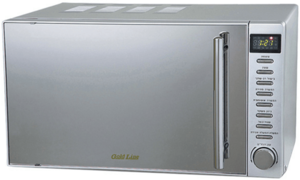 מיקרוגל דיגיטלי 20 ליטר דלת מראה Gold Line P80D20EL-DK