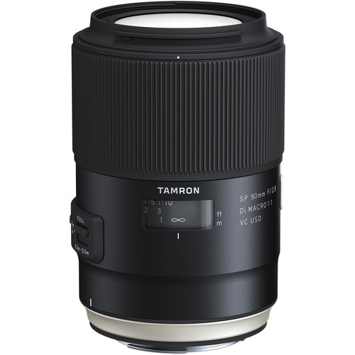 עדשה Tamron SP 90mm f/2.8 Di Macro 1:1 VC USD Lens for Nikon