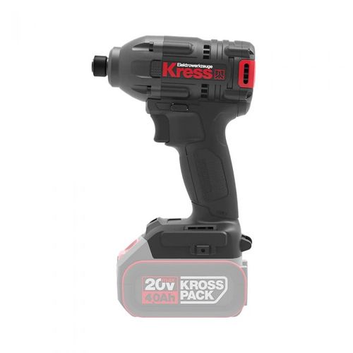 מברגת אימפקט 20V BL 230 N/M + בארגז טכנאים גדול KUB60.91 KRESS [ סוללה + מטען ]