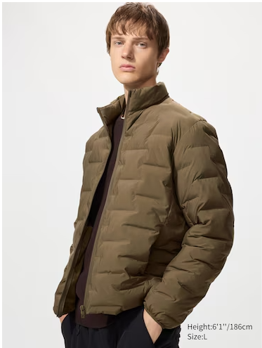 מעיל פוך לגבר יוניקלו מקורי יפן UNIQLO PUFFERTECH Jacket