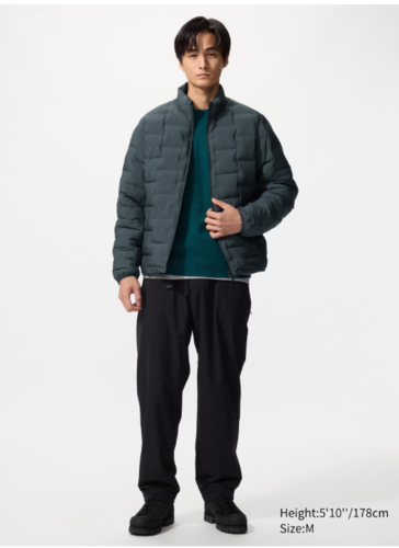 מעיל פוך לגבר יוניקלו מקורי יפן UNIQLO PUFFERTECH Jacket