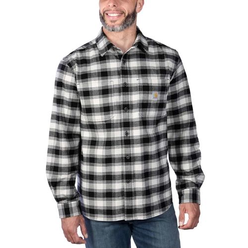 חולצת גברים משובצת פלאנל RUGGED FLEX® - Outline
