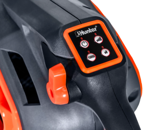 מפוח עלים נטען 2X20V Brushless - גוף בלבד - ללא סוללה ומטען - HUNTER