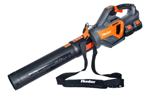 מפוח עלים נטען 2X20V Brushless - גוף בלבד - ללא סוללה ומטען - HUNTER