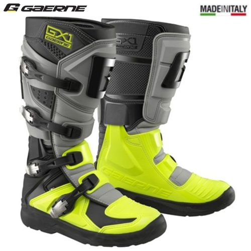 מגפי שטח GAERNE New GX-1 EVO אפור צהוב 41-48