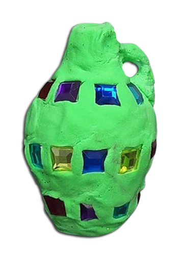 12 כד שמן פלסטיק בצבע לבן