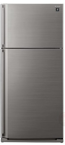 מקרר מקפיא עליון SHARP SJ-3770-SL סילבר 550 ליטר נפח בדץ העד''ח לא אוטומטי רוחב: 80 ס״מ