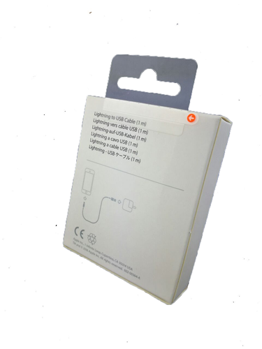 כבל טעינה מקורי של חברת APPLE באורך 2 מטר יבואן רשמי