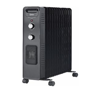 רדיאטור 13 צלעות דיגיטלי + שלט Midea מידאה NY251317QRA 9024