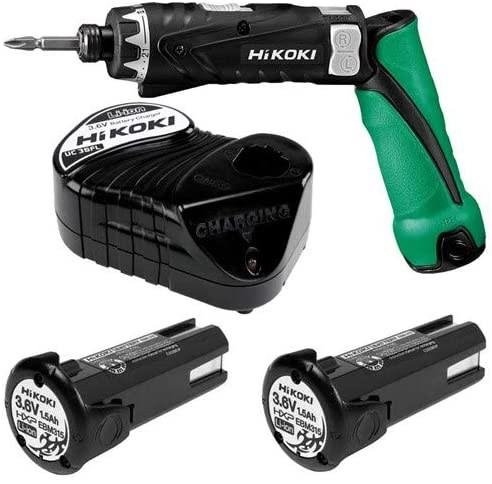 מברג חשמלי נטען 3.6V DB3DL2 + שתי סוללות + מטען היקוקי היטאצ