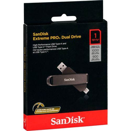 זיכרון נייד SanDisk Extreme Pro USB 3.2 - דגם SDDDE1-1T00-G46 - נפח 1TB