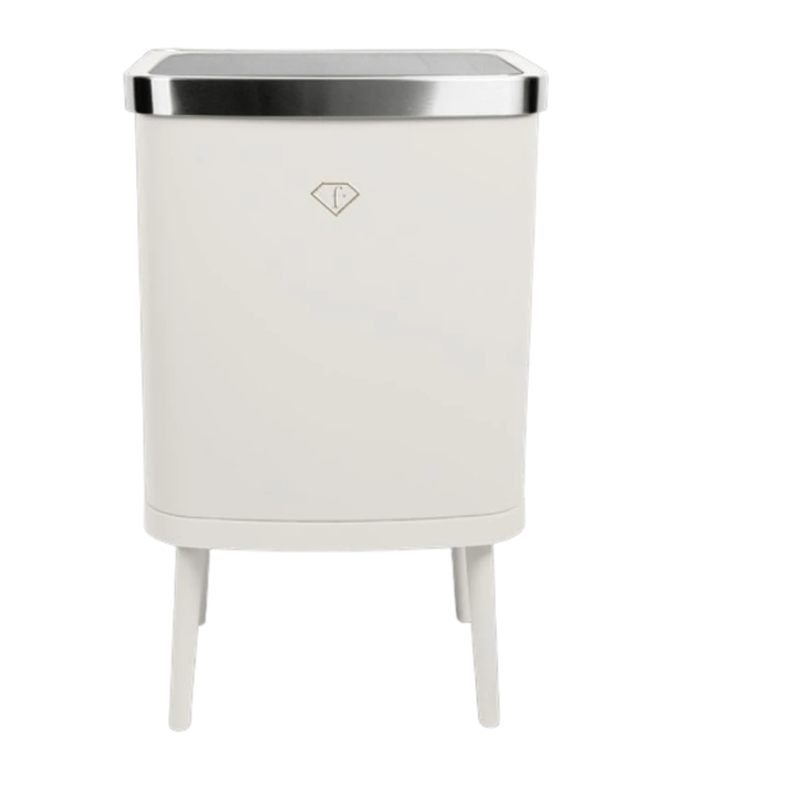 פח אשפה אלקטרוני 30 ליטר  FashionTV Cream & Gold FTV0154