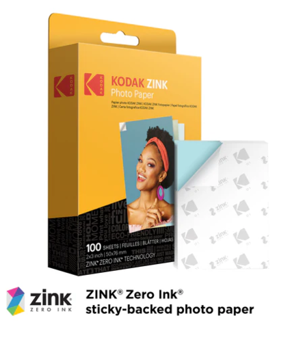 סרט צילום Kodak Zink- מארז 100