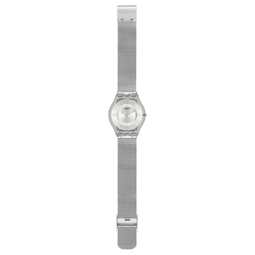 Swatch SS08M100M סקין דק מאוד METAL KNIT מלאי קטן מהרו להזמין