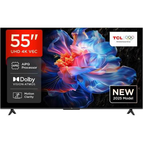 טלוויזיה TCL C6K 55C6K 4K ‏55 ‏אינטש