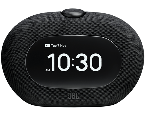 רמקול שעון מעוצב עם רדיו צבע שחור JBL Horizon 3