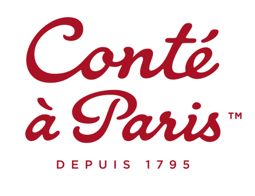 סט רישום 6 עפר' מעורב Conté à Paris 