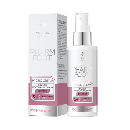 קרם הזנה ספריי עם אוריאה לטיפול בעור יבש HYDRO CREAM פארם פוט | PHARM FOOT | 150ml