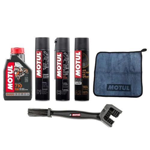 ערכת טיפול וטיפוח לאופנוע שטח MOTUL