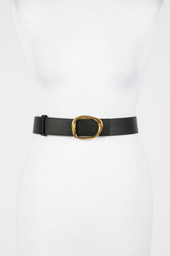 Reversible leather belt