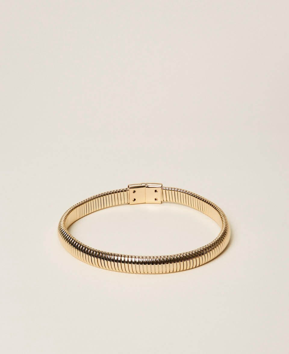 Fessura Snake print choker necklace