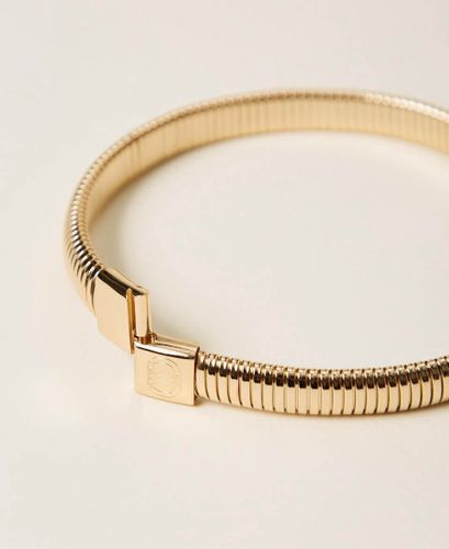 Fessura Snake print choker necklace