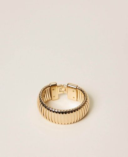 Snake print bracelet