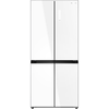 מקרר 4 דלתות מקפיא תחתון 502 ליטר נטו Electra EL5070GW קו אפס עם ארונות מטבח - גימור זכוכית לבנה אחריות ע"י היבואן הרשמי