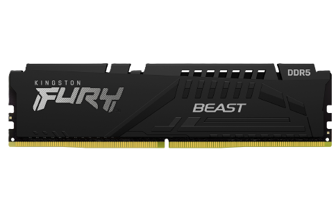 זכרון Kingston Fury Beast DDR5 32GB 2X16 6400MHZ CL32 INTEL XMP