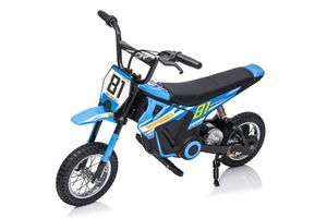אופנוע שטח מקצועי לילדים 24V מנוע שרשרת מבית NITROX - כחול 