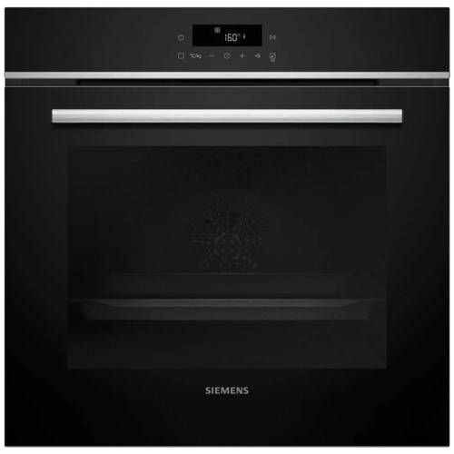 תנור בנוי פירוליטי 71 ליטר Siemens HB571ABS3 IQ300 שחור