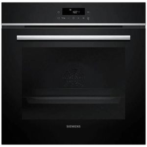 תנור בנוי פירוליטי 71 ליטר Siemens HB571ABS3 IQ300 שחור
