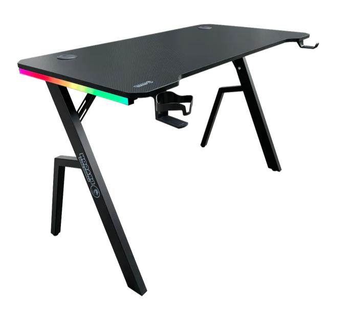 DRAGON שולחן גיימינג תאורת RGB אורך 120 ס"מ דגם TR