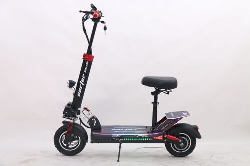 קורקינט חשמלי עם כיסא ורמקול בלוטוס קורטז X MAX 48 - אדום 