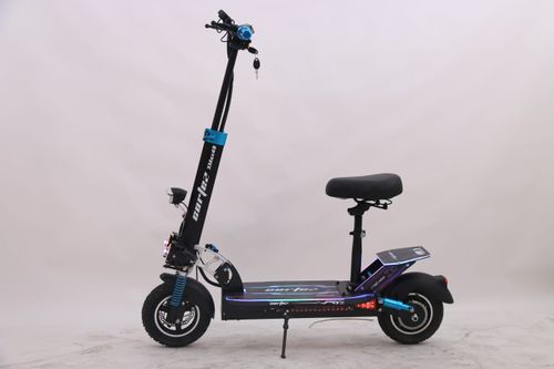 קורקינט חשמלי עם כיסא ורמקול בלוטוס קורטז X MAX 48 - כחול 