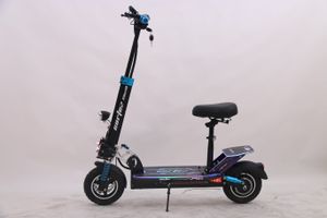 קורקינט חשמלי עם כיסא ורמקול בלוטוס קורטז X MAX 48 - כחול 