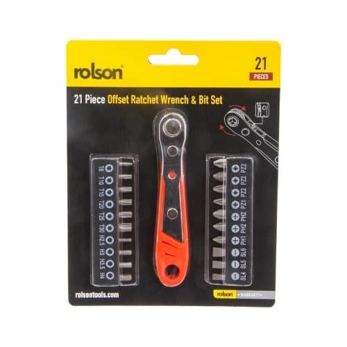 סט רצ'ט מיני 21 יחידות דו כיווני תוצרת ROLSON 