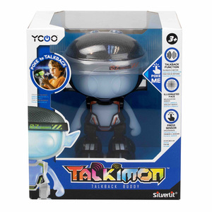 Talkimon רובוט מקליט עם חיישני מגע