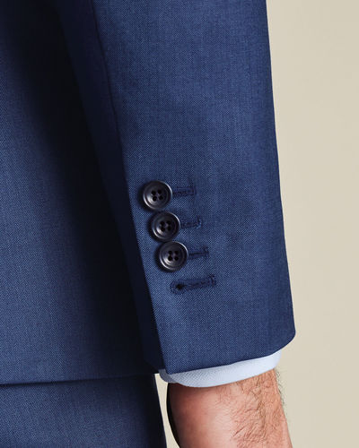 חליפה סלים פיט כחול רויאל - Royal Blue Sharkskin Slim Fit Ultimate Performance Suit