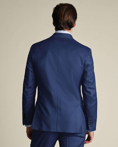 חליפה סלים פיט כחול רויאל - Royal Blue Sharkskin Slim Fit Ultimate Performance Suit