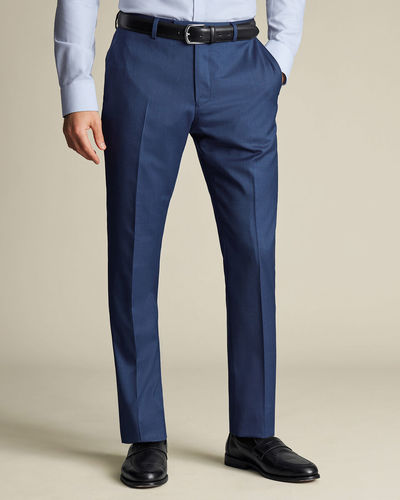 חליפה סלים פיט כחול רויאל - Royal Blue Sharkskin Slim Fit Ultimate Performance Suit