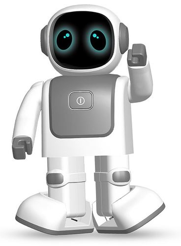 רובוט מייקי MiKi Robot - חבר AI אינטראקטיבי חכם דובר עברית - אפור 1