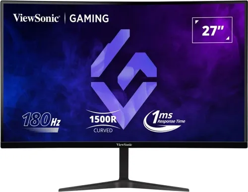 מסך גיימינג קעור 27″ ViewSonic VX2718-2KPC-MHD – QHD, 180Hz