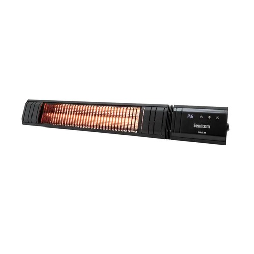 תנור חימום לאמבטיה אינפרא אדום 2000W + שלט אלחוטי