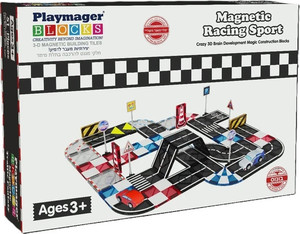 ערכת כבישים מגנטיים - Playmager