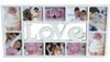 מסגרת קולאז' LOVE ל-10 תמונות 