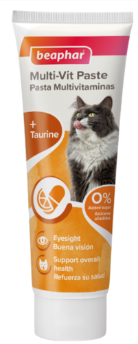 Beaphar Multi Vitamin Paste Cat – משחת מולטי־ויטמין לחתולים 100 גרם
