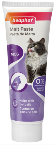 Beaphar Malt Paste Cat – משחת מאלט לחתולים למניעת כדורי שיער 100 גרם