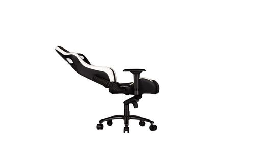 כיסא גיימינג DRAGON GT DELUX שחור-לבן – מצב שכיבה ומנגנון הטיה